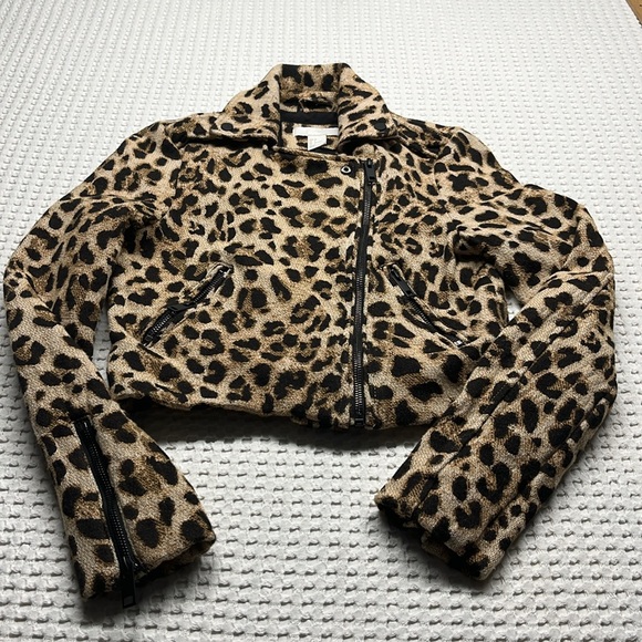 H&M Leopard Print Short Jacket - Picture 2 of 11
